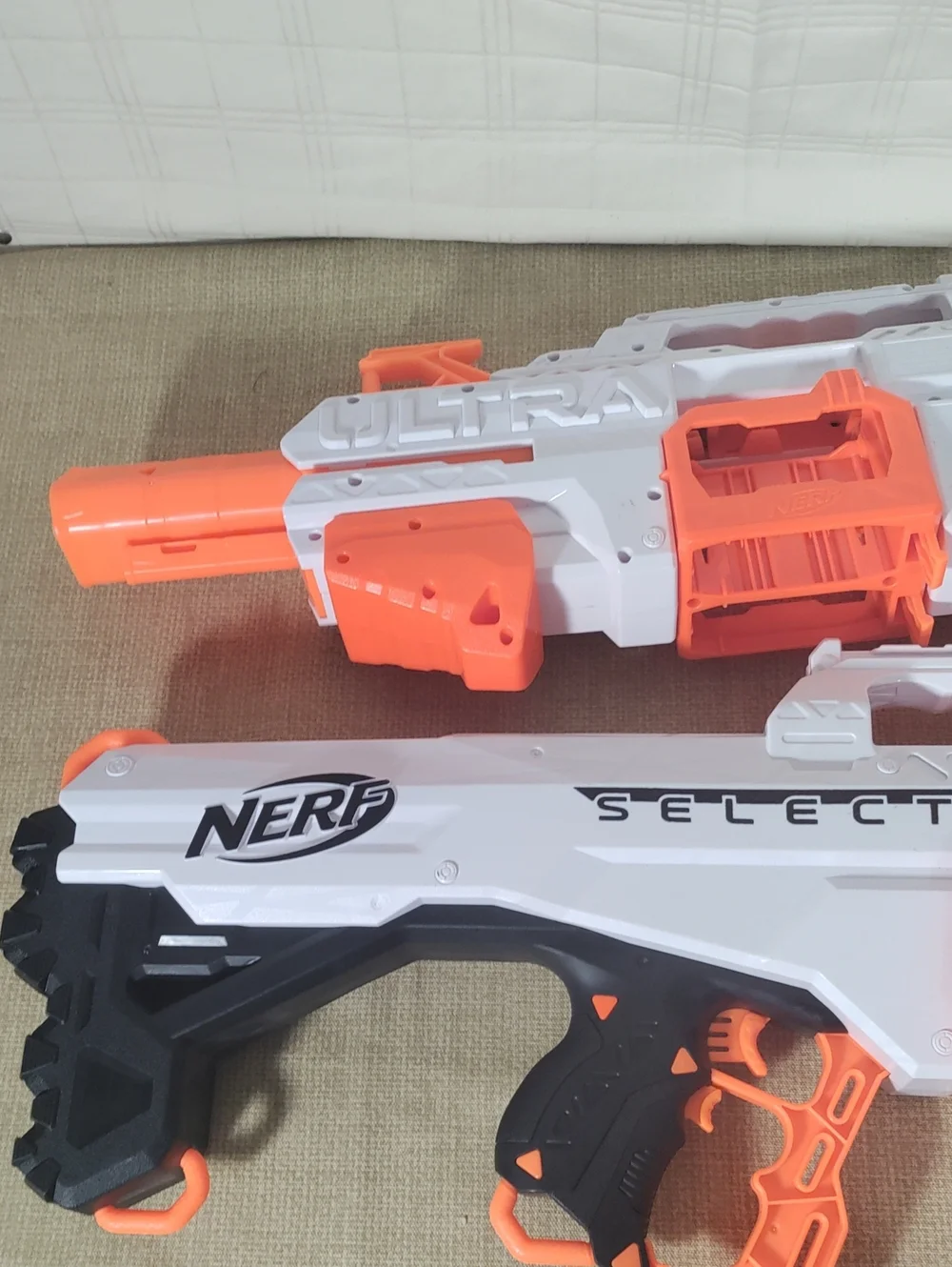 Nerf Ultra Select Fully Motorized Blaster F0958 Lot of 2 + 24 Darts (Tested)